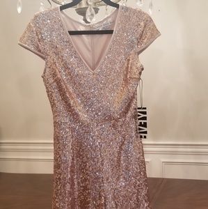 Gold sequin jumpsuit